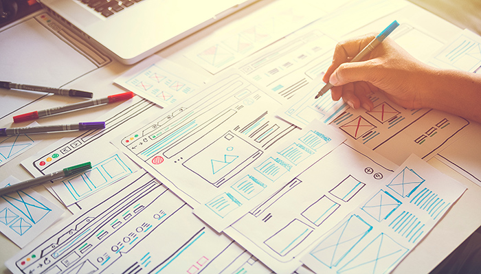 Hand Drawn Diagrams of Websites
