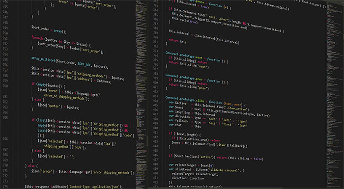 website programming code